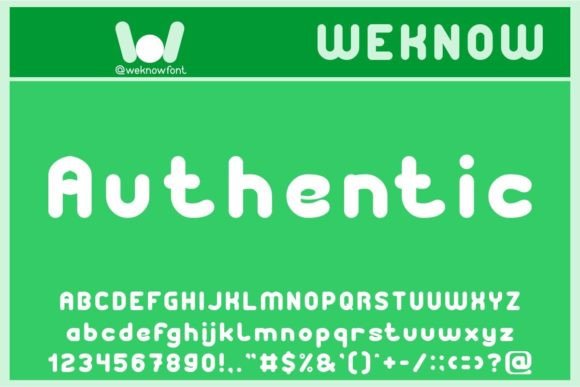 Authentic: A Display Font for Bold Branding and Design
