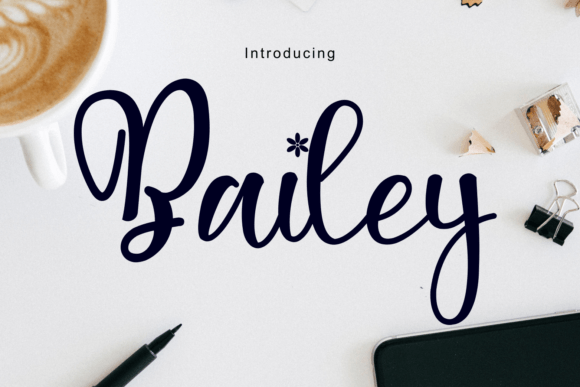 Bailey: Elevate Your Designs with This Elegant Script Font
