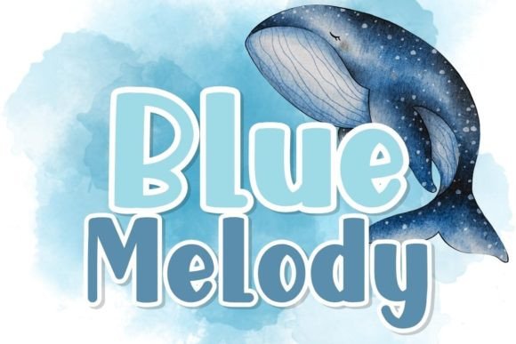 Blue Melody: A Script Font for Elegant Designs
