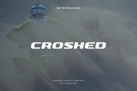 Croshed: A Modern Sans-Serif for Bold Creativity