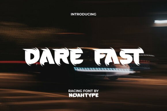 Dare Fast: A Dynamic Typeface for High-Impact Designs