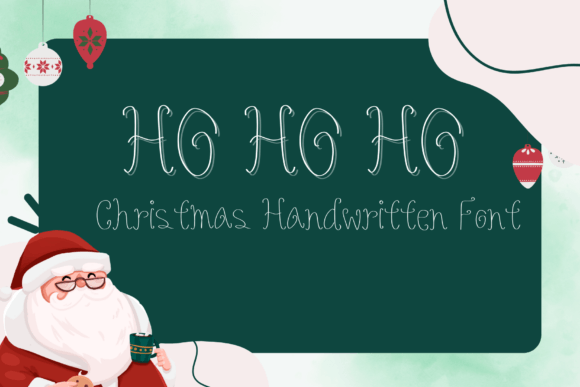 Discover the Charming Ho Ho Ho Handwritten Font