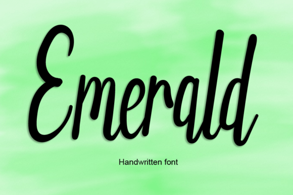 Emerald: Your New Favorite Handwritten Font