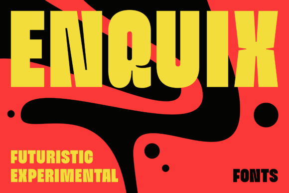 Enquix: The Bold Typeface for Modern Branding