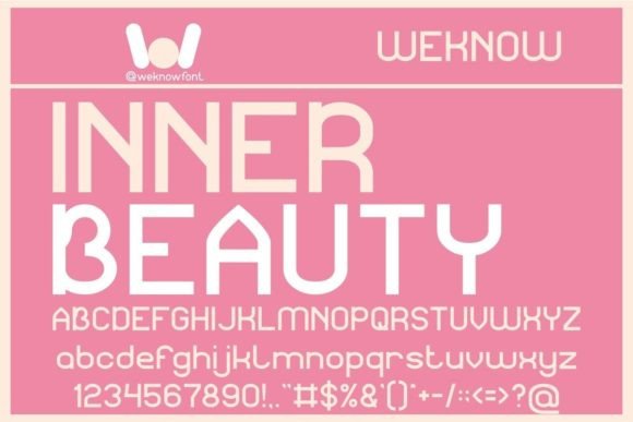 Inner Beauty: A Modern Sans Serif for Bold Branding