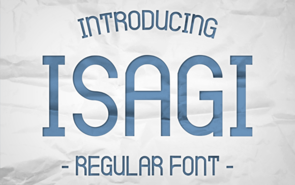 Isagi: A Bold Typeface for Epic Designs