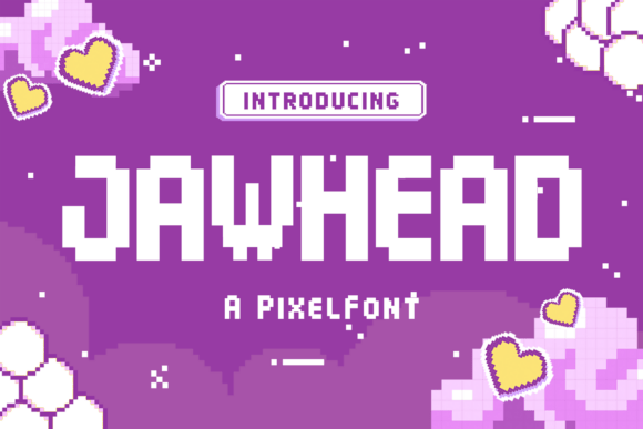 Jawhead: Your Gateway to Retro Pixel Font Style