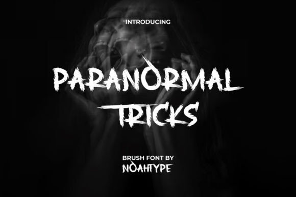 Paranormal Tricks: A Spooky Handwriting Font for Creepy Designs