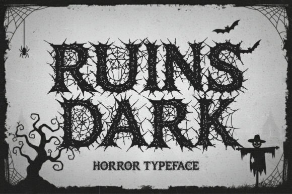 Ruins Dark: The Typeface That Haunts Your Design