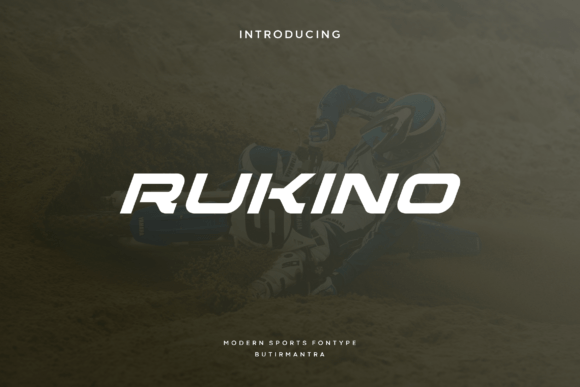 Rukino: A Modern Sans Serif Font for Dynamic Projects