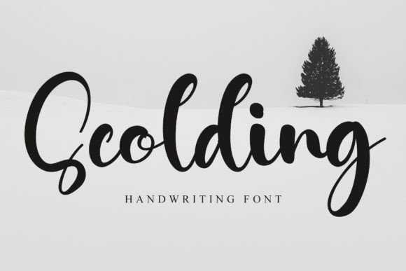 Scolding: The Bold Typeface for Impactful Design