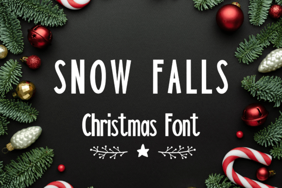 Snow Falls: The Sweet and Friendly Handwritten Font