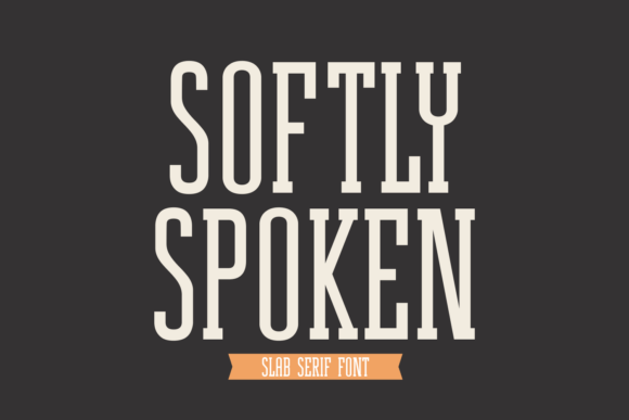 Softly Spoken: A Typeface for Modern & Vintage Design