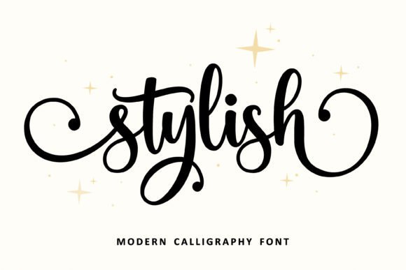 Stylish Font: The Perfect Blend of Script and Handwritten Charm