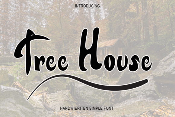 Tree House: A Handwritten Font for Authentic Creative Projects